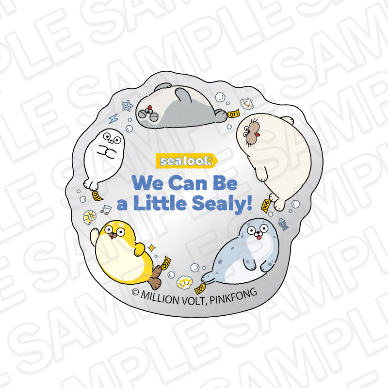 SEALOOK ミラーアクリルステッカー 集合 - 公式商品画像 | AniSmile