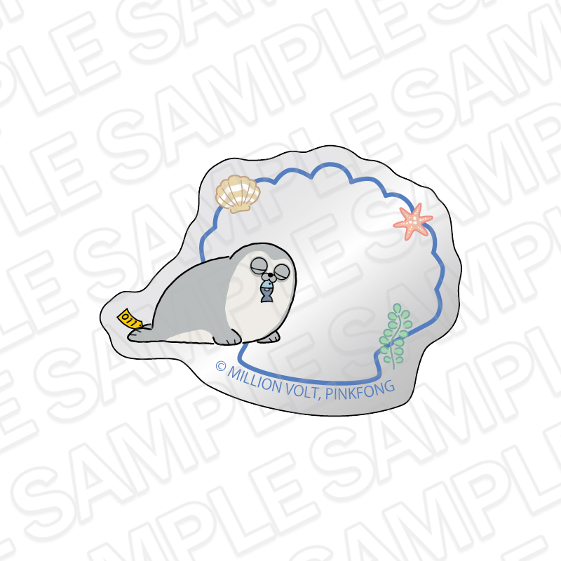 SEALOOK ミラーアクリルステッカー 隈ザラシ - 公式商品画像 | AniSmile