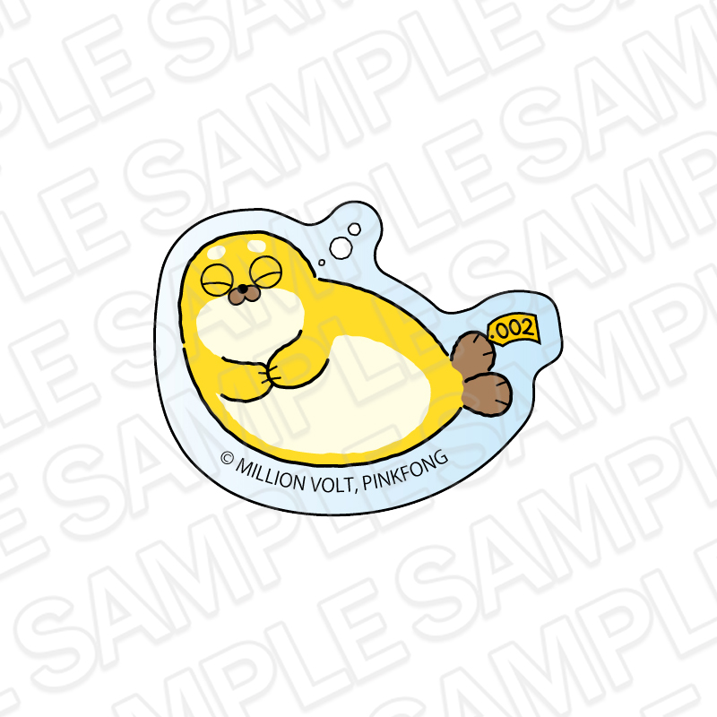SEALOOK ゆらゆらアクリルブロック 柴ザラシ - 公式商品画像 | AniSmile
