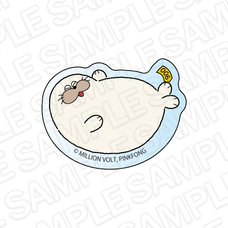 SEALOOK ゆらゆらアクリルブロック ぽっちゃりザラシ - 公式商品画像 | AniSmile