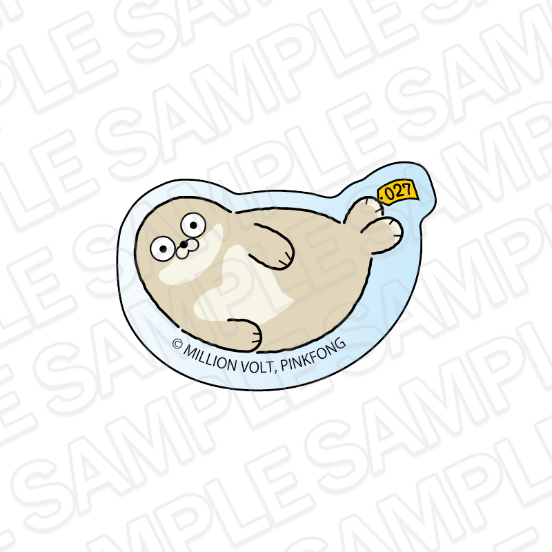SEALOOK ゆらゆらアクリルブロック ハートザラシ - 公式商品画像 | AniSmile
