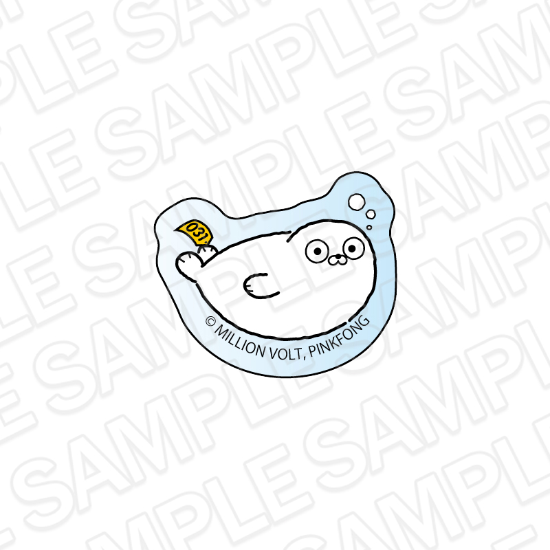 SEALOOK ゆらゆらアクリルブロック ベイビーザラシ - 公式商品画像 | AniSmile