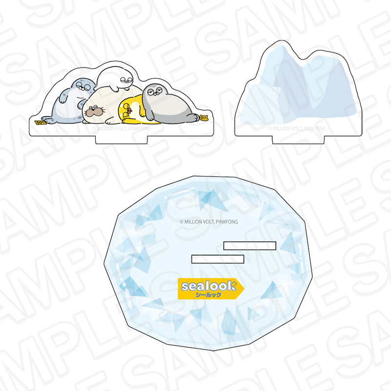 SEALOOK アクリルカードスタンド おやすみ - 公式商品画像 | AniSmile