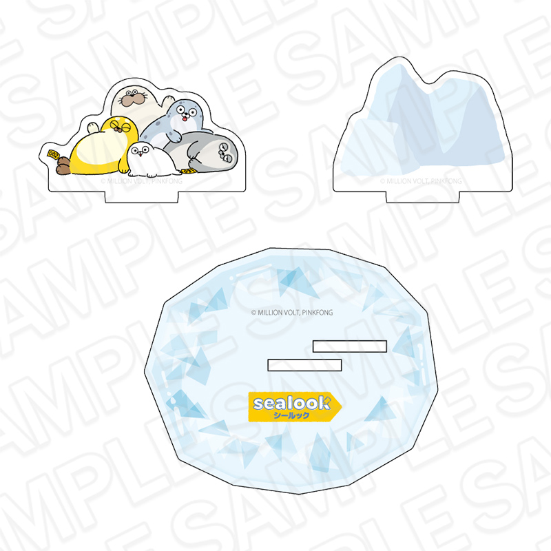 SEALOOK アクリルカードスタンド おはよう - 公式商品画像 | AniSmile