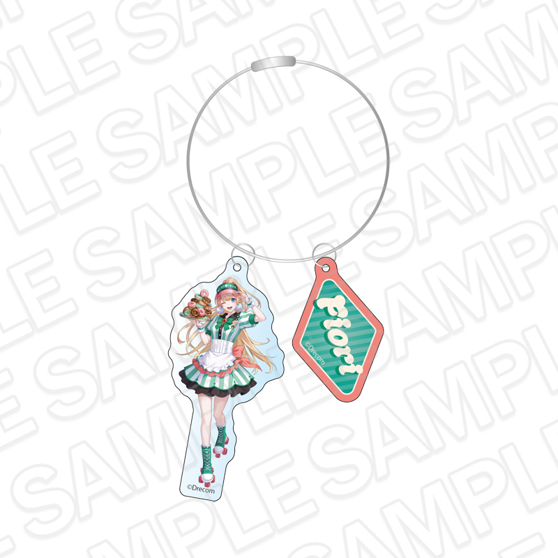 悪魔王子と操り人形 ワイヤーキーホルダー フィオーリ ダイナー ver. - 公式商品画像 | AniSmile