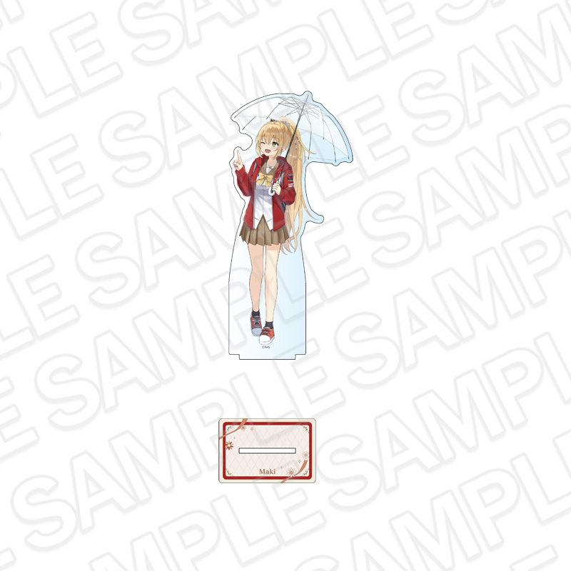 AHSキャラクターズ デカアクリルスタンド 弦巻マキ rain ver. - 公式商品画像 | AniSmile