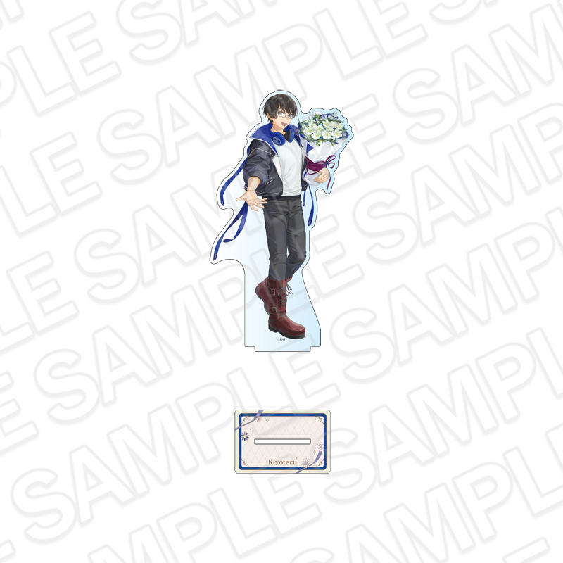 AHSキャラクターズ デカアクリルスタンド 氷山キヨテル flower ver. - 公式商品画像 | AniSmile