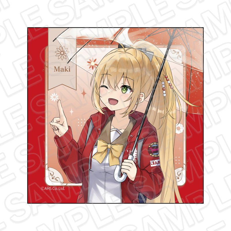 AHSキャラクターズ マイクロファイバー 弦巻マキ rain ver. - 公式商品画像 | AniSmile