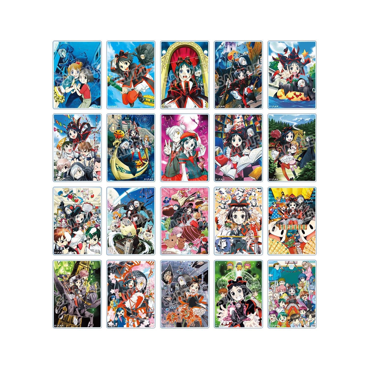 黒魔女さんが通る!! トレーディング表紙イラストアクリルカード(単位/単品) 画像 2 | AniSmile