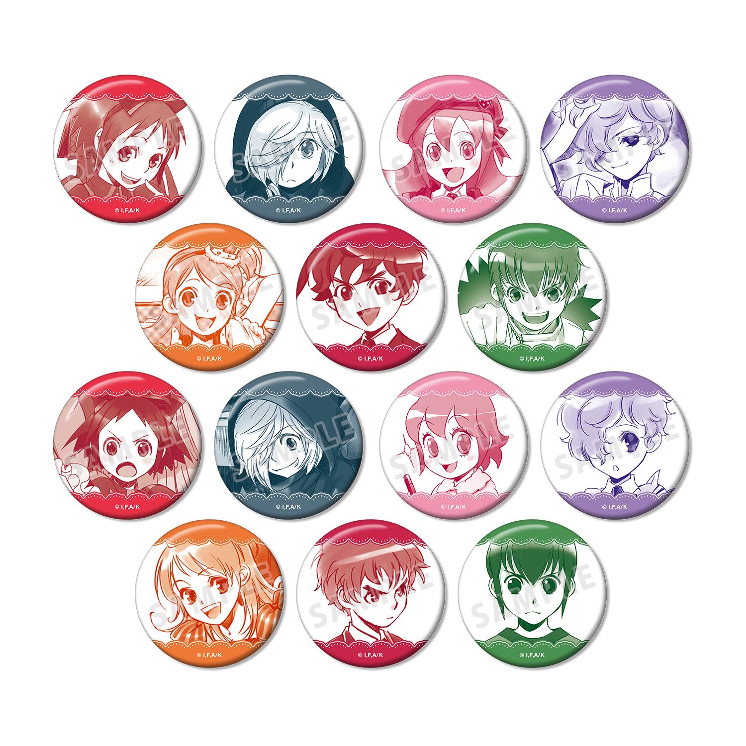 黒魔女さんが通る!! トレーディング缶バッジ(単位/単品) - 公式商品画像 | AniSmile
