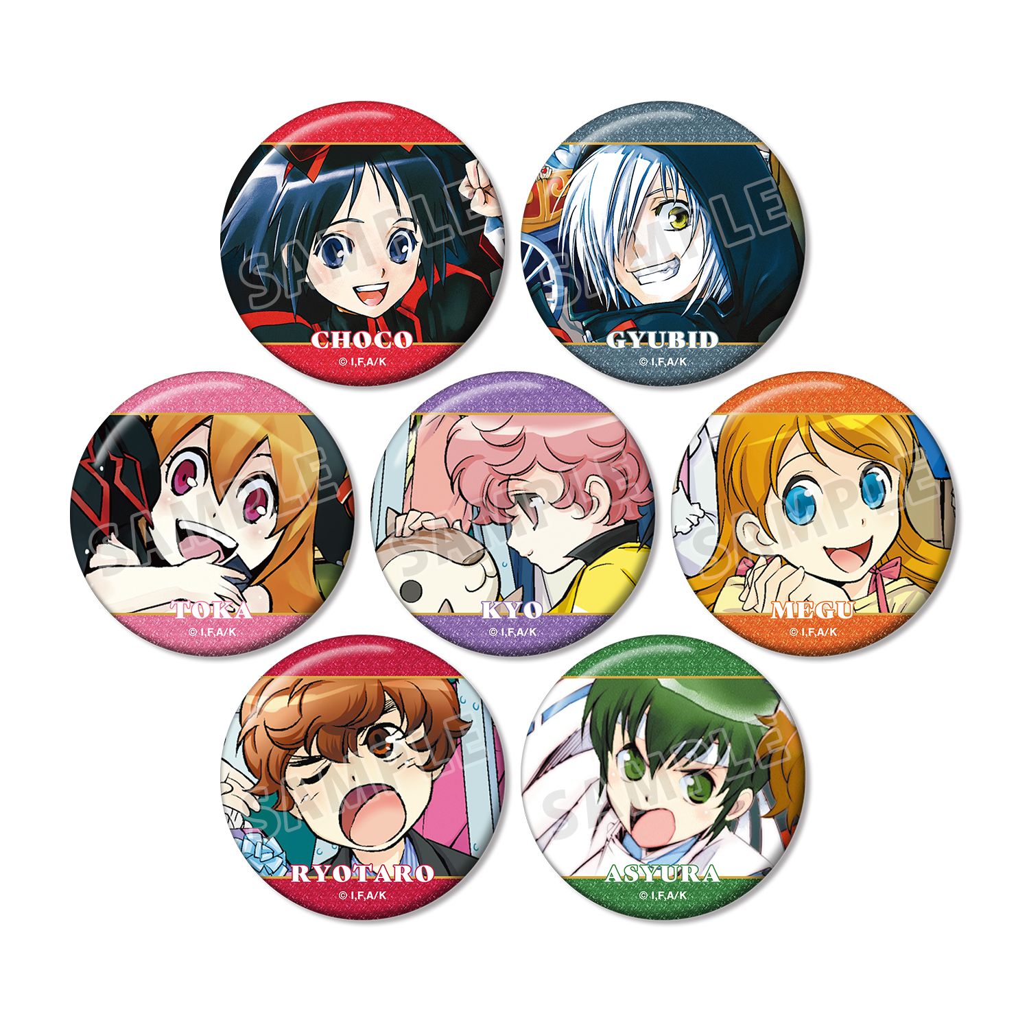 黒魔女さんが通る!! トレーディンググリッター缶バッジ(単位/単品) - 公式商品画像 | AniSmile