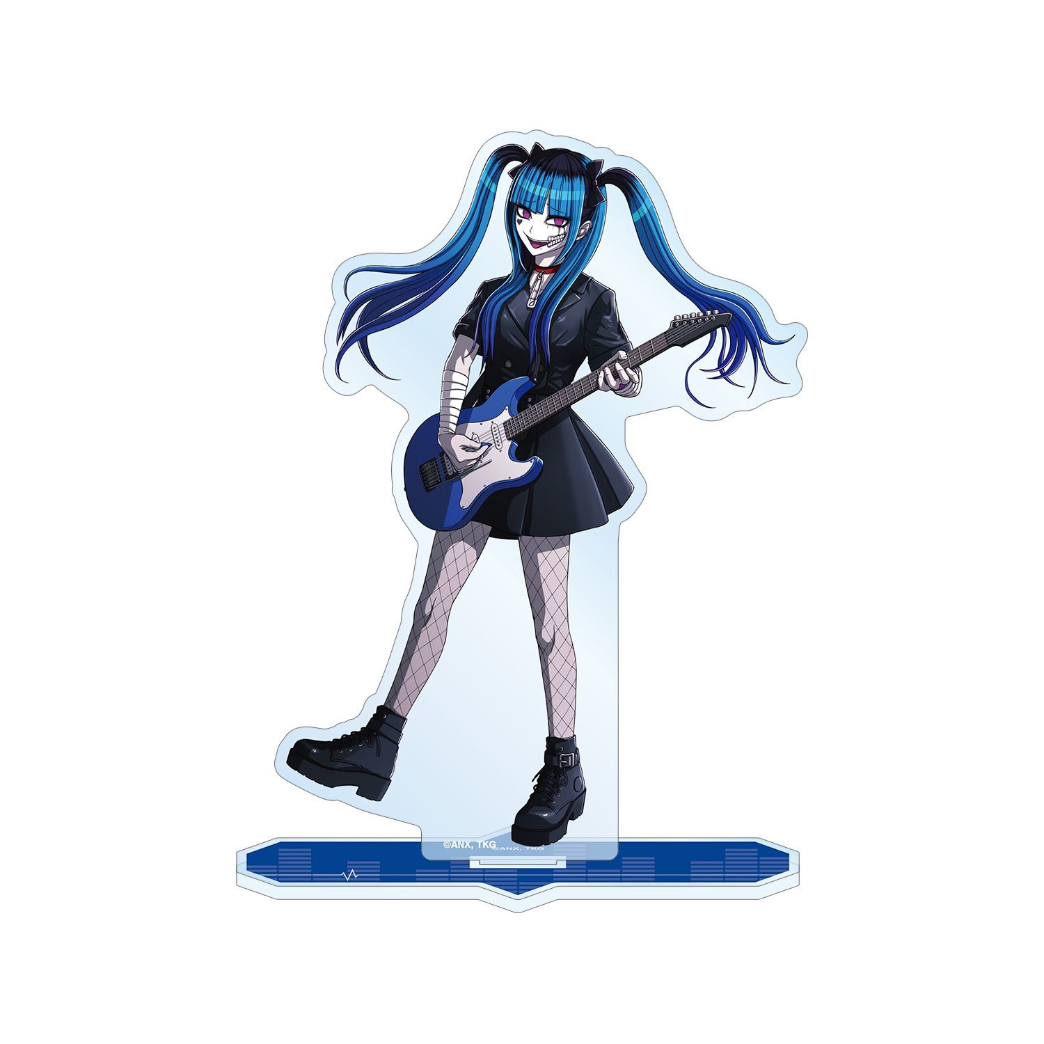 HUNDRED LINE -最終防衛学園- 描き下ろし 飴宮怠美 ロックバンドver. BIGアクリルスタンド - 公式商品画像 | AniSmile