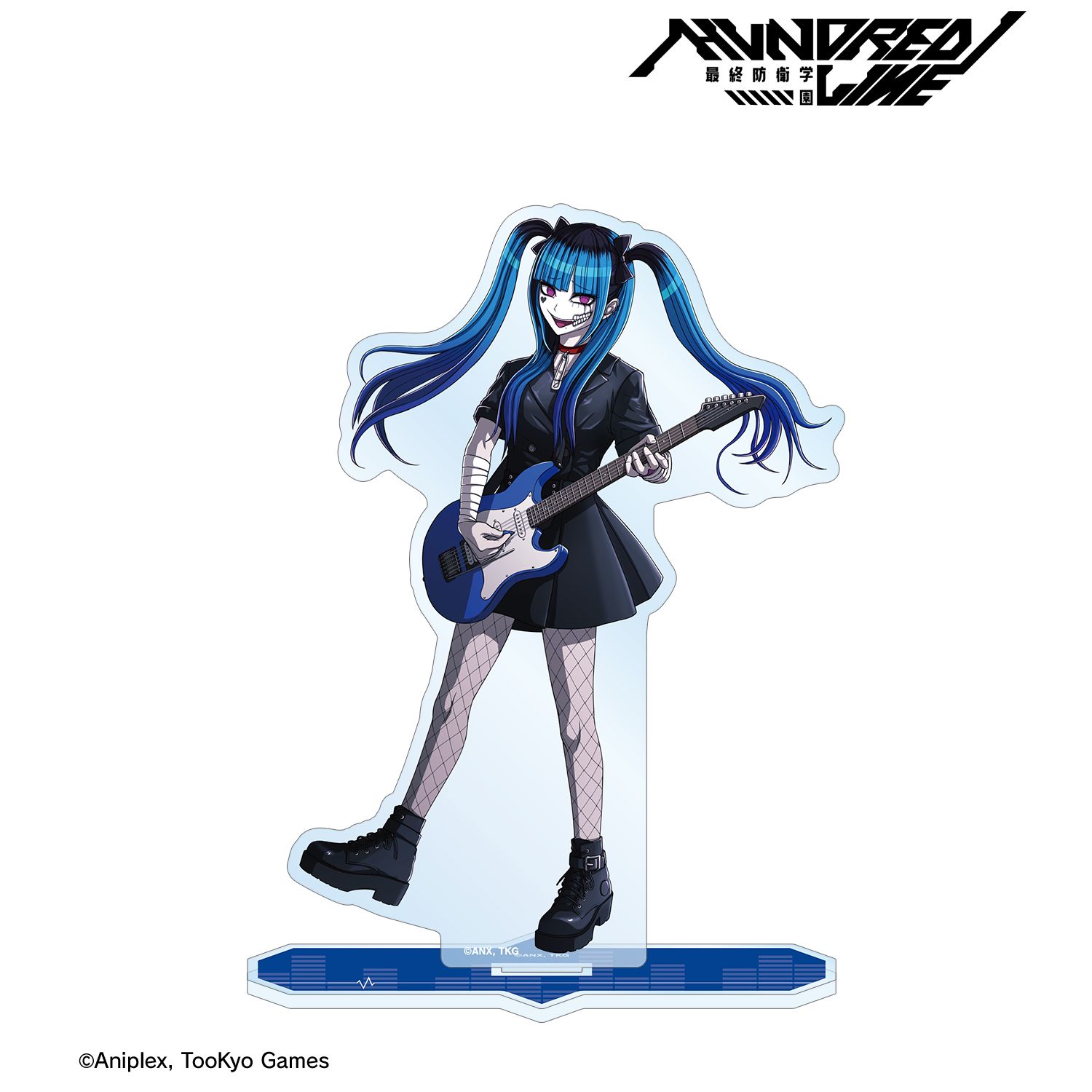 HUNDRED LINE -最終防衛学園- 描き下ろし 飴宮怠美 ロックバンドver. BIGアクリルスタンド 画像 2 | AniSmile