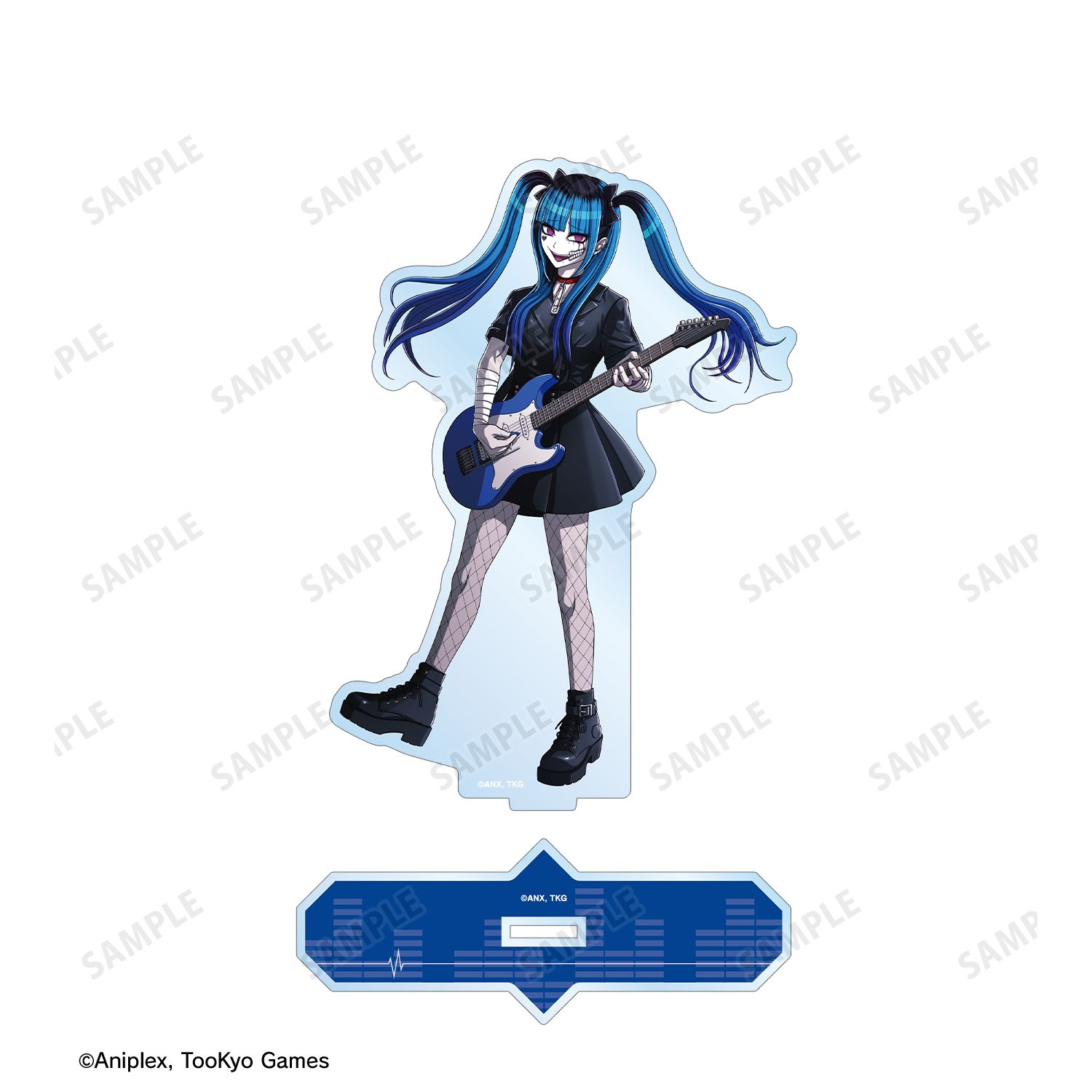 HUNDRED LINE -最終防衛学園- 描き下ろし 飴宮怠美 ロックバンドver. BIGアクリルスタンド 画像 3 | AniSmile