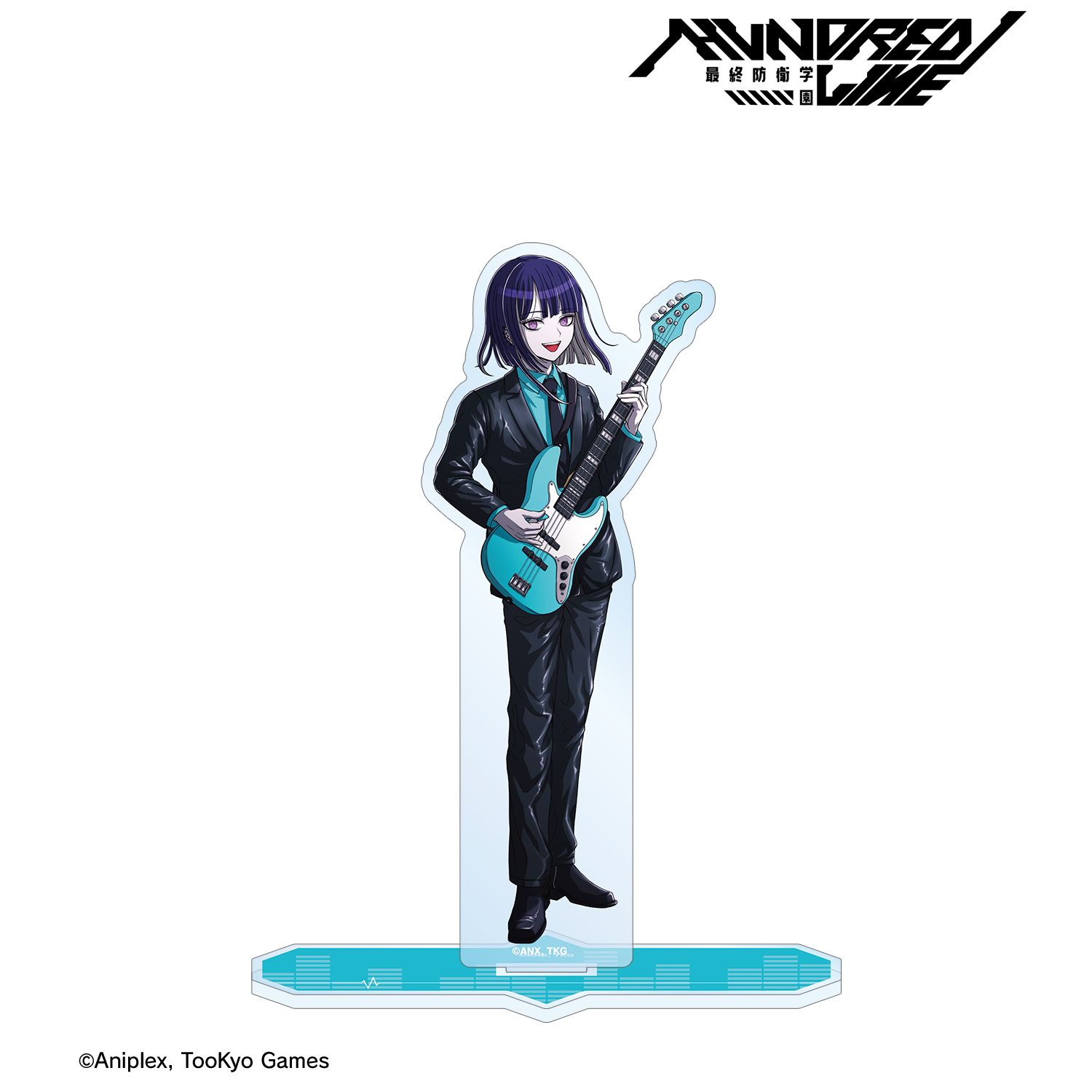 HUNDRED LINE -最終防衛学園- 描き下ろし 九十九今馬 ロックバンドver. BIGアクリルスタンド 画像 2 | AniSmile