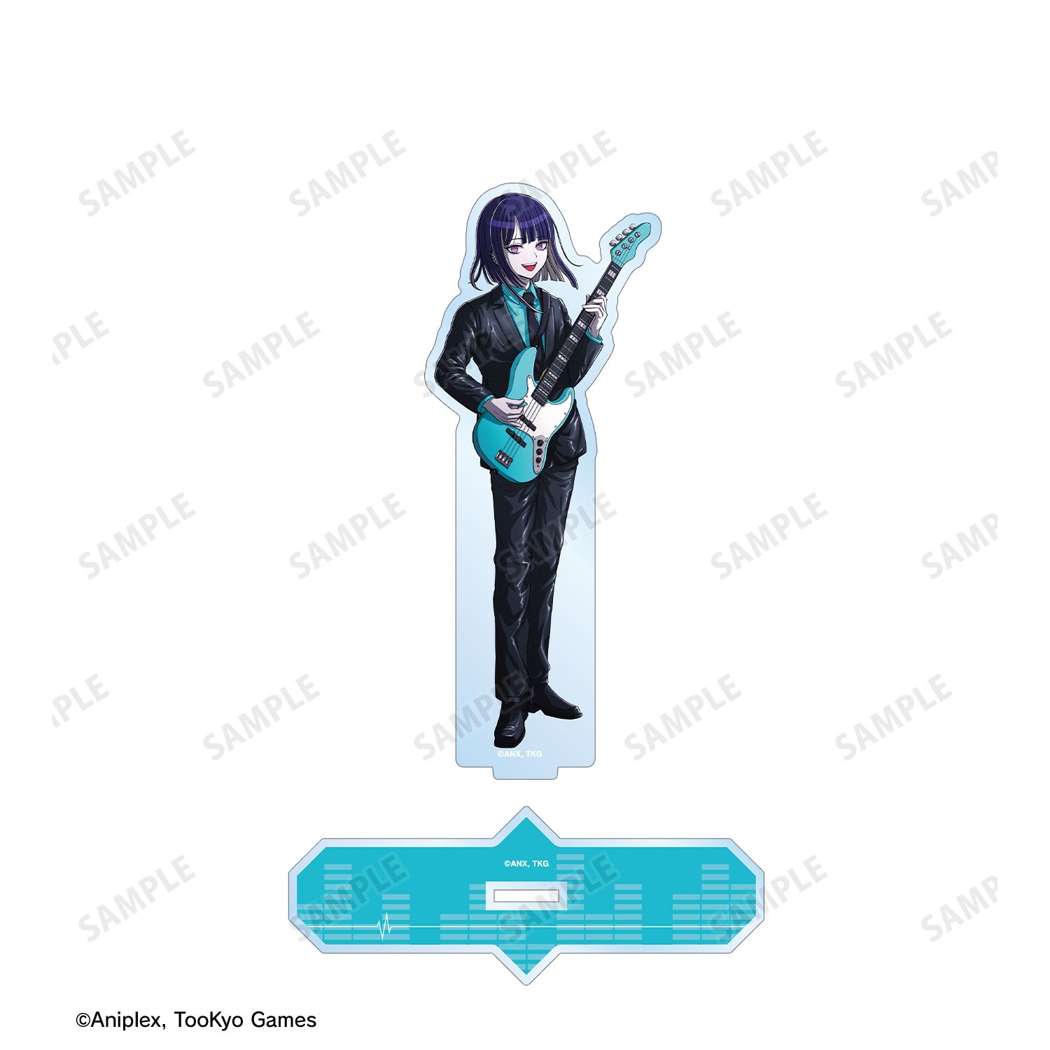 HUNDRED LINE -最終防衛学園- 描き下ろし 九十九今馬 ロックバンドver. BIGアクリルスタンド 画像 3 | AniSmile