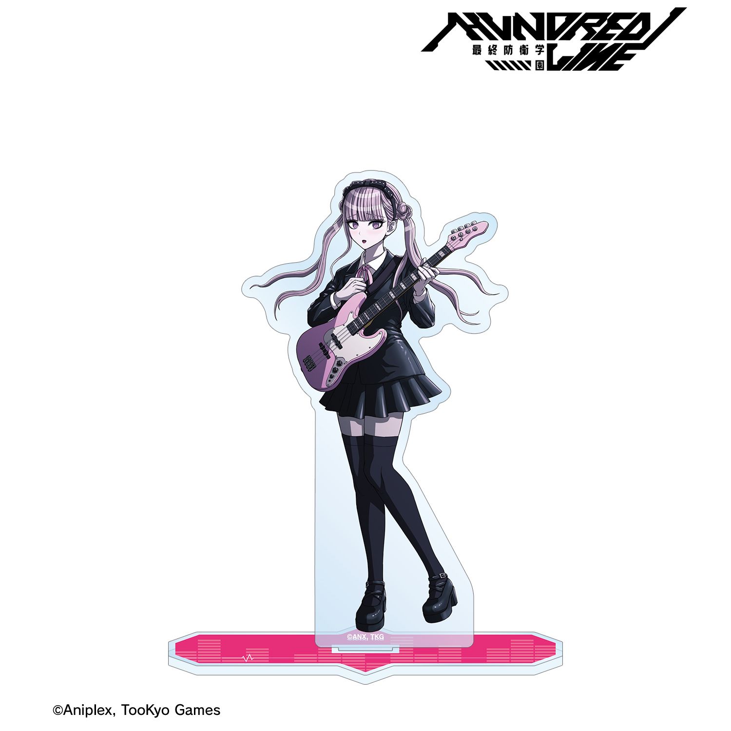 HUNDRED LINE -最終防衛学園- 描き下ろし 九十九過子 ロックバンドver. BIGアクリルスタンド 画像 2 | AniSmile
