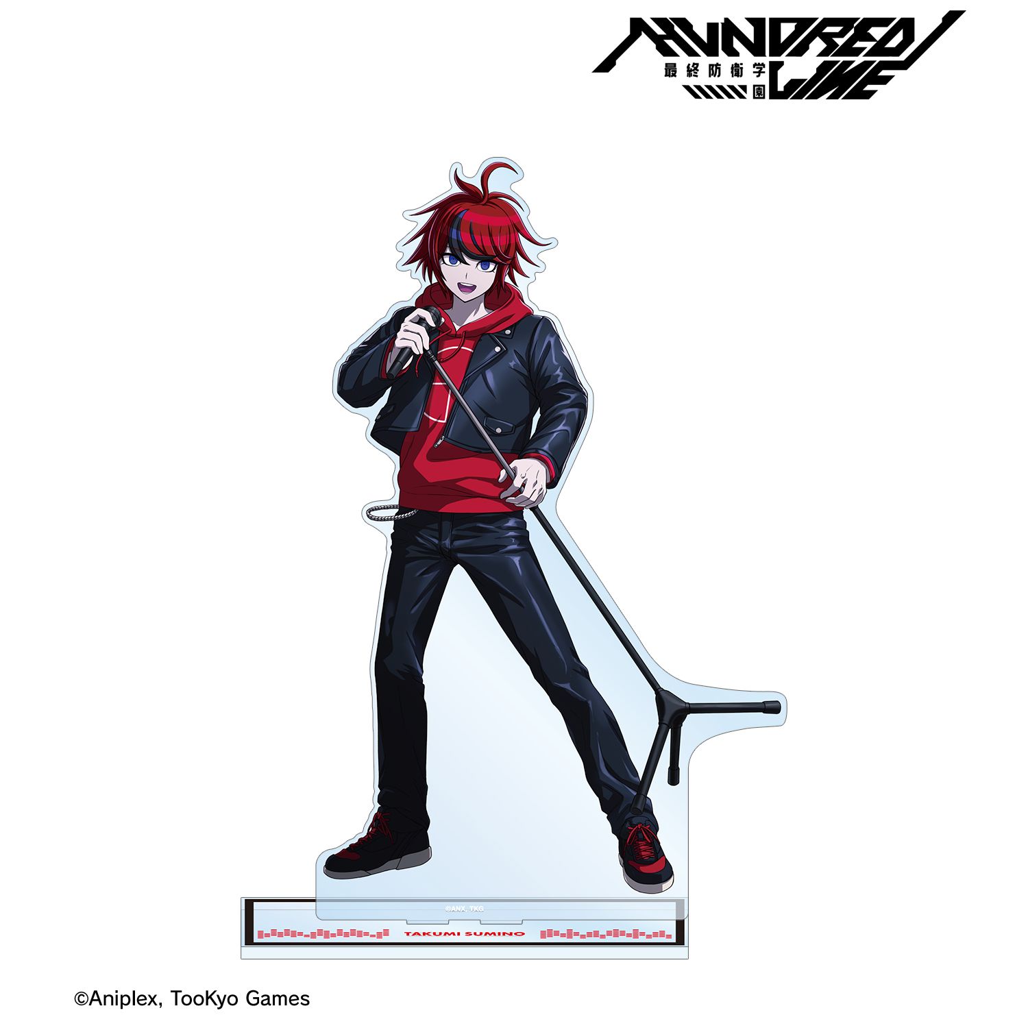 HUNDRED LINE -最終防衛学園- 描き下ろし 澄野拓海 ロックバンドver. 特大アクリルスタンド 画像 2 | AniSmile