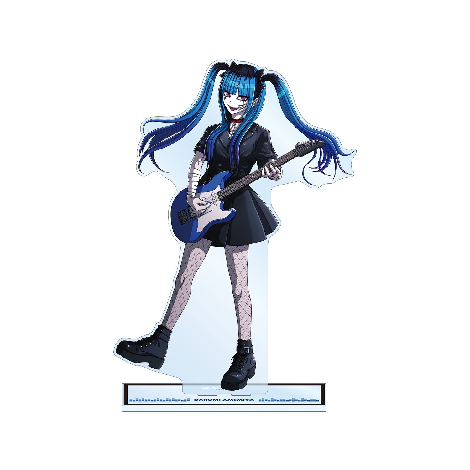 HUNDRED LINE -最終防衛学園- 描き下ろし 飴宮怠美 ロックバンドver. 特大アクリルスタンド - 公式商品画像 | AniSmile
