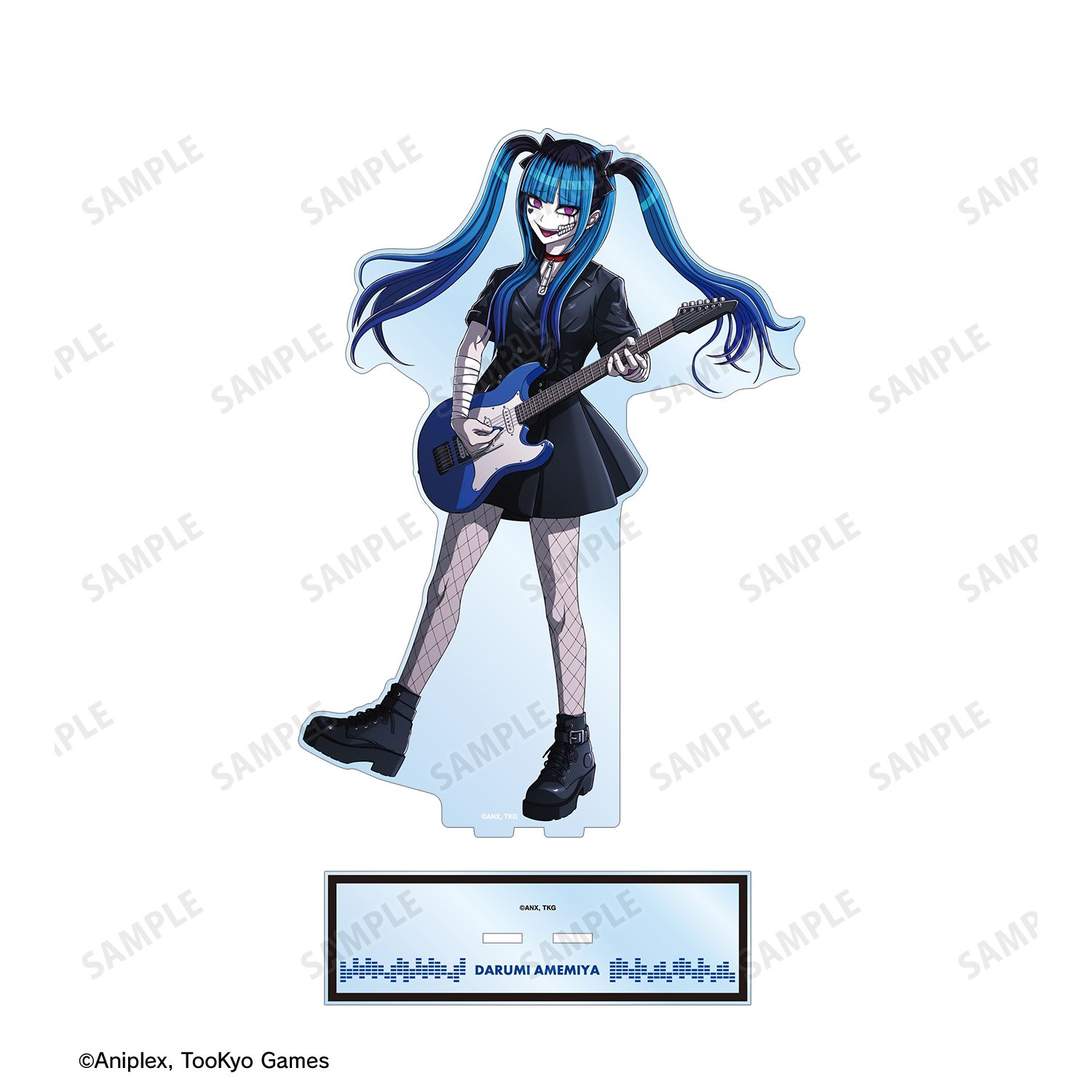 HUNDRED LINE -最終防衛学園- 描き下ろし 飴宮怠美 ロックバンドver. 特大アクリルスタンド 画像 3 | AniSmile