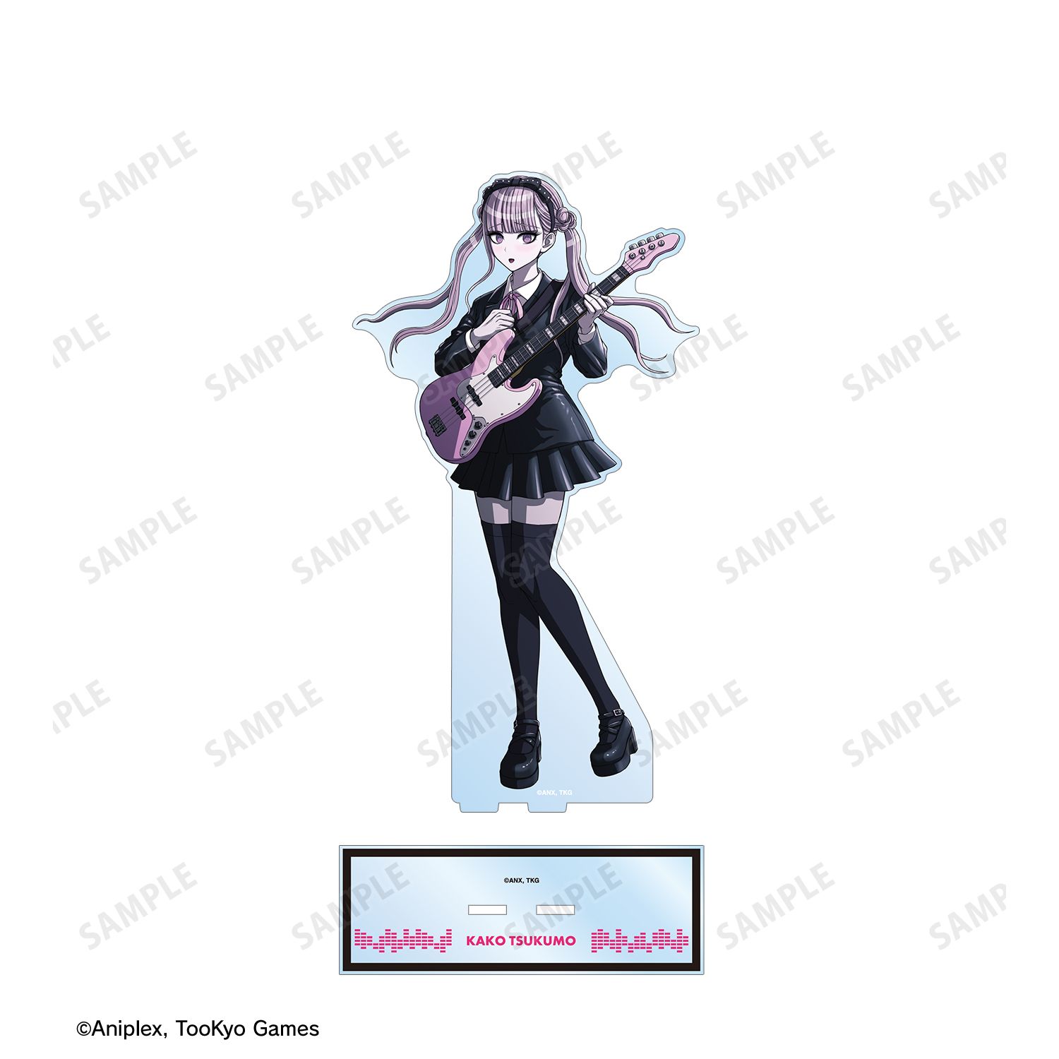 HUNDRED LINE -最終防衛学園- 描き下ろし 九十九過子 ロックバンドver. 特大アクリルスタンド 画像 3 | AniSmile