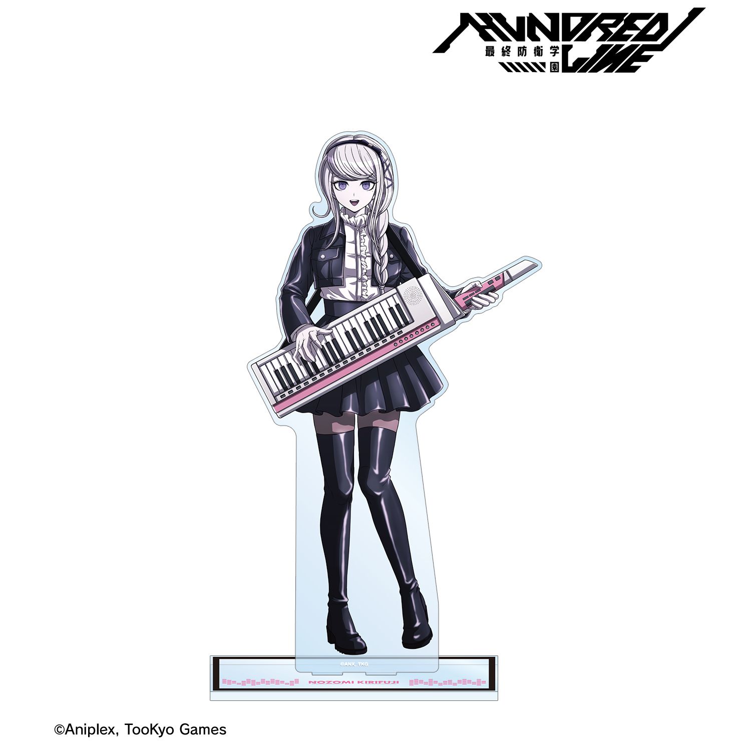 HUNDRED LINE -最終防衛学園- 描き下ろし 霧藤希 ロックバンドver. 特大アクリルスタンド 画像 2 | AniSmile