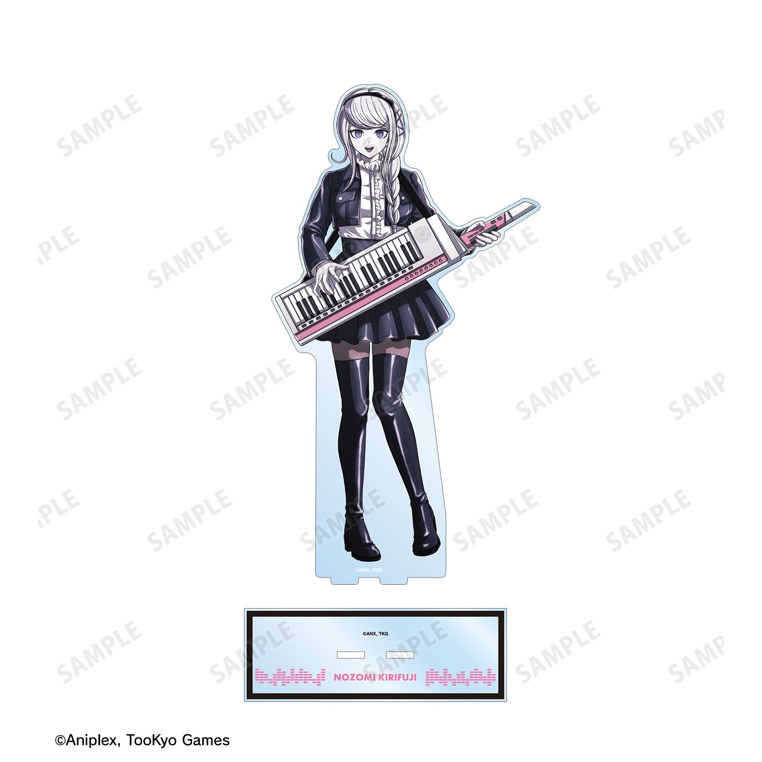 HUNDRED LINE -最終防衛学園- 描き下ろし 霧藤希 ロックバンドver. 特大アクリルスタンド 画像 3 | AniSmile