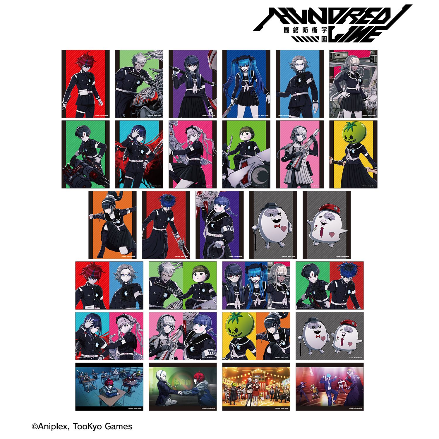 HUNDRED LINE -最終防衛学園- トレーディングブロマイド(単位/単品) 画像 3 | AniSmile