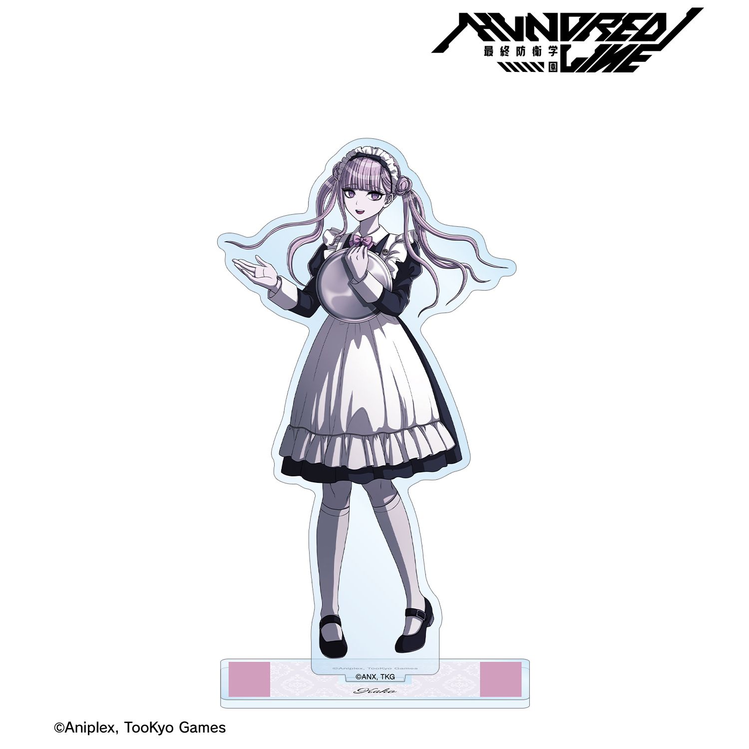 HUNDRED LINE -最終防衛学園- 描き下ろし 九十九過子 メイドver. BIGアクリルスタンド 画像 2 | AniSmile