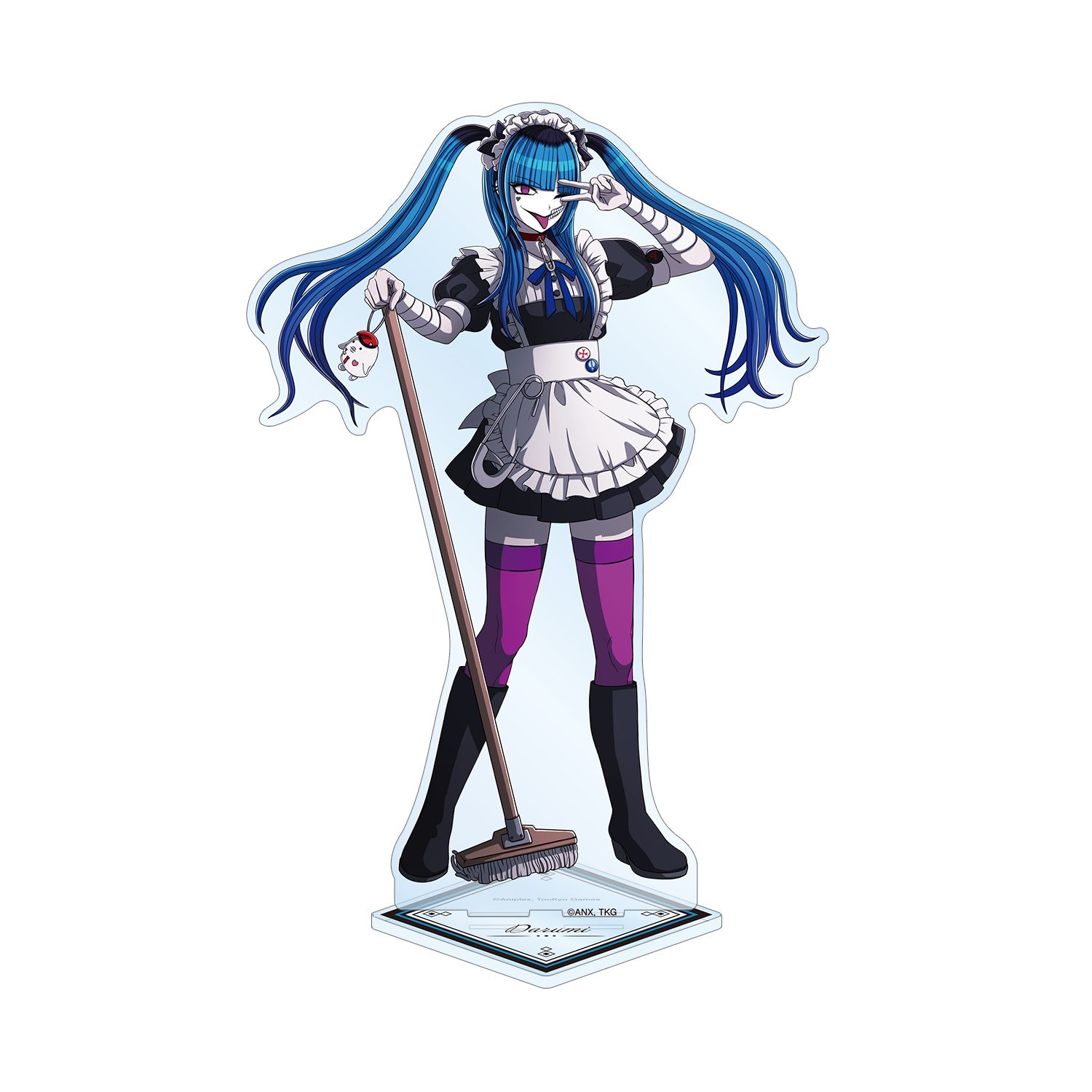 HUNDRED LINE -最終防衛学園- 描き下ろし 飴宮怠美 メイドver. 特大アクリルスタンド - 公式商品画像 | AniSmile
