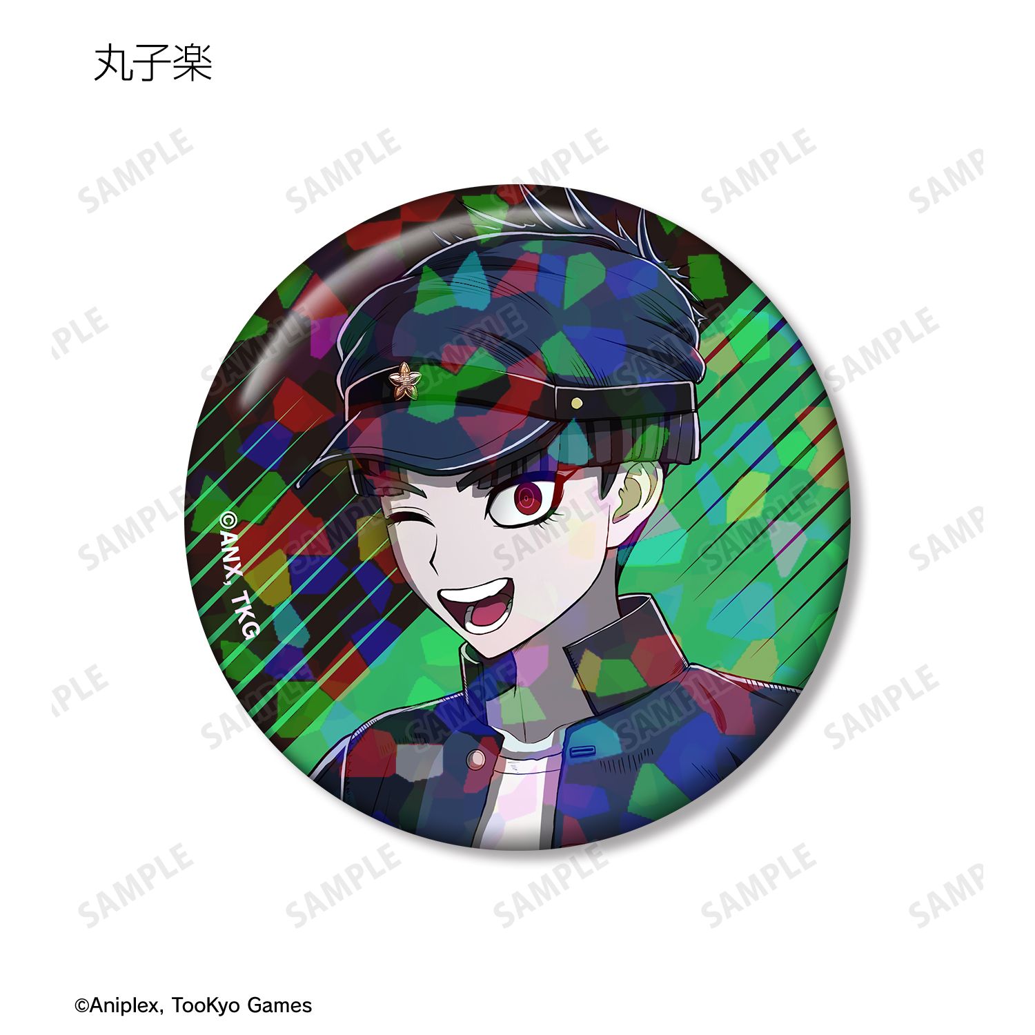 HUNDRED LINE -最終防衛学園- トレーディングホログラム缶バッジ ver.A(単位/単品) 画像 5 | AniSmile