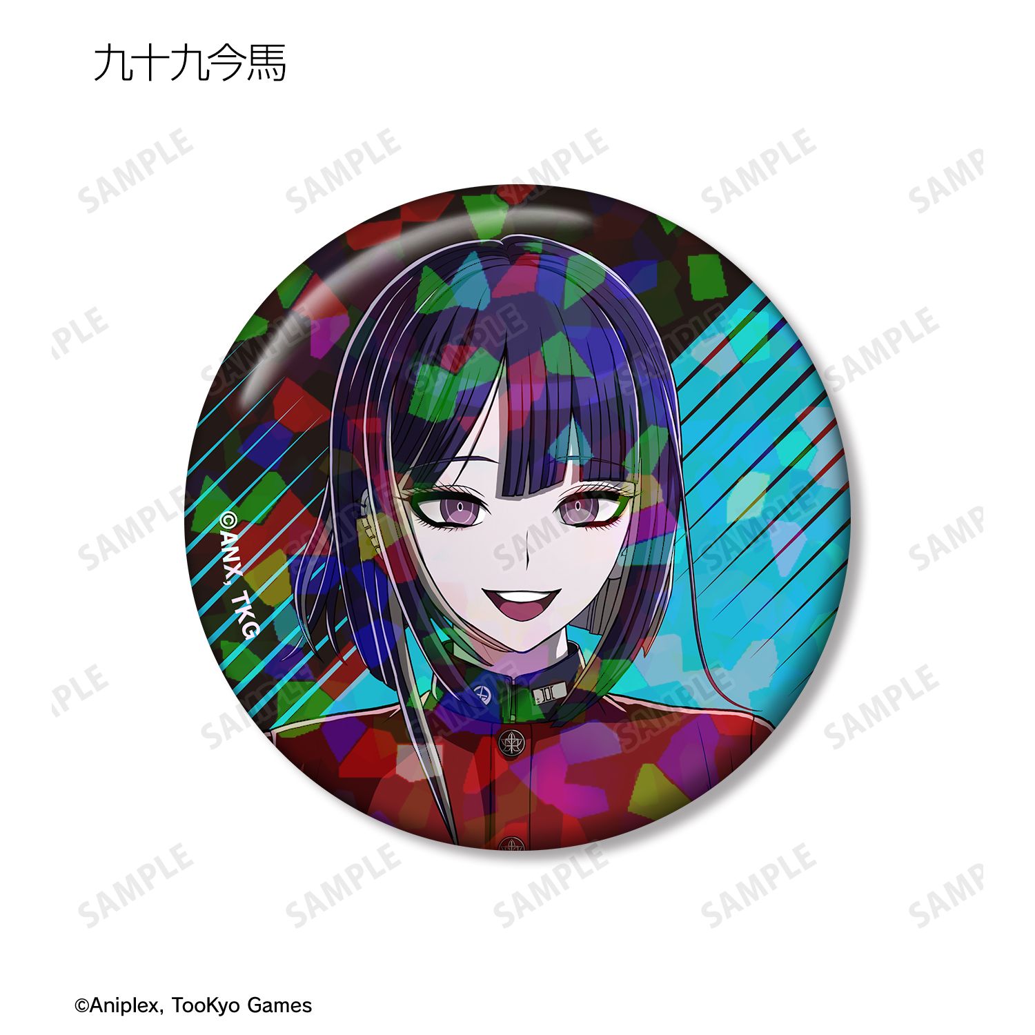 HUNDRED LINE -最終防衛学園- トレーディングホログラム缶バッジ ver.A(単位/単品) 画像 6 | AniSmile