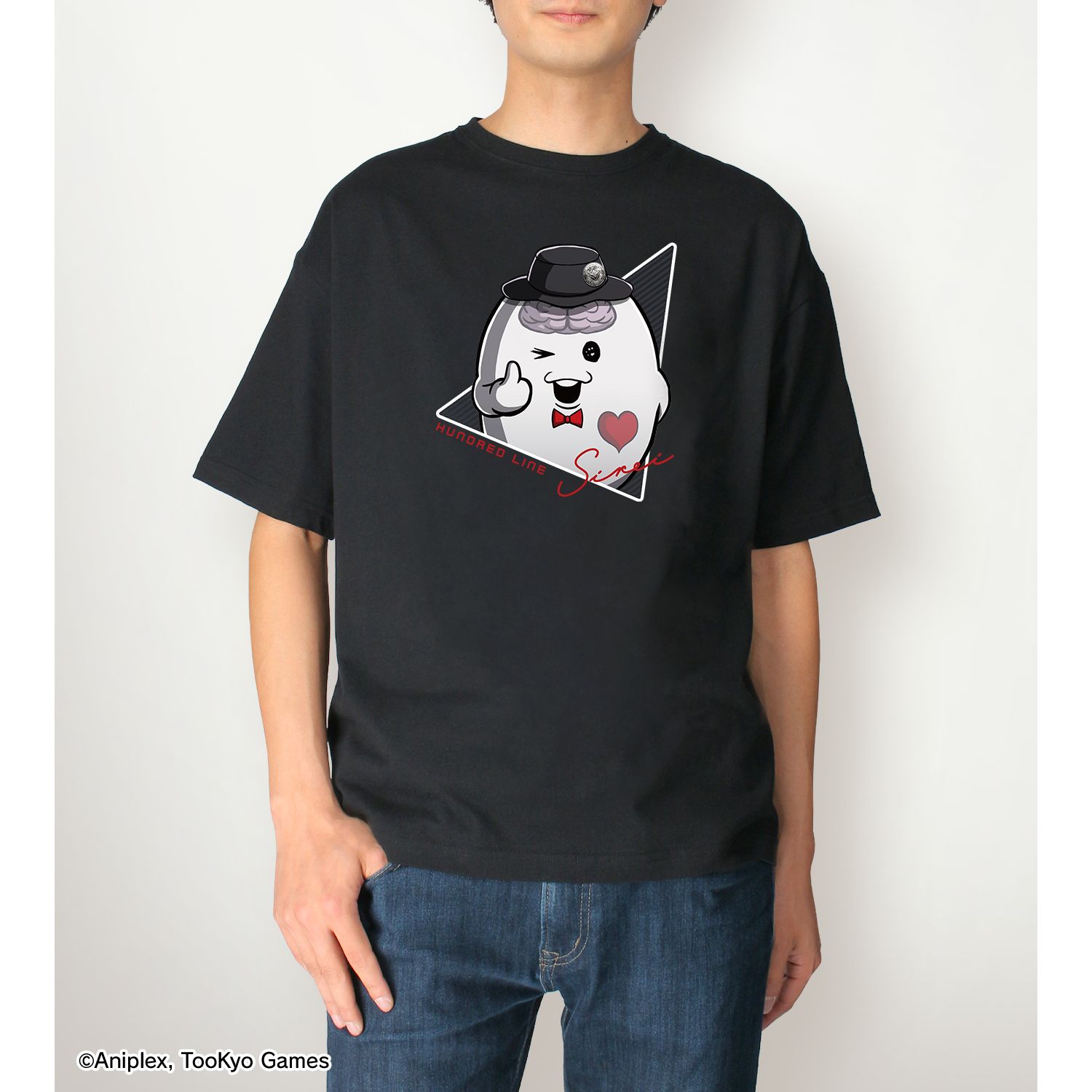 HUNDRED LINE -最終防衛学園- BIGシルエットTシャツ SIREIユニセックス(サイズ/S) 画像 4 | AniSmile