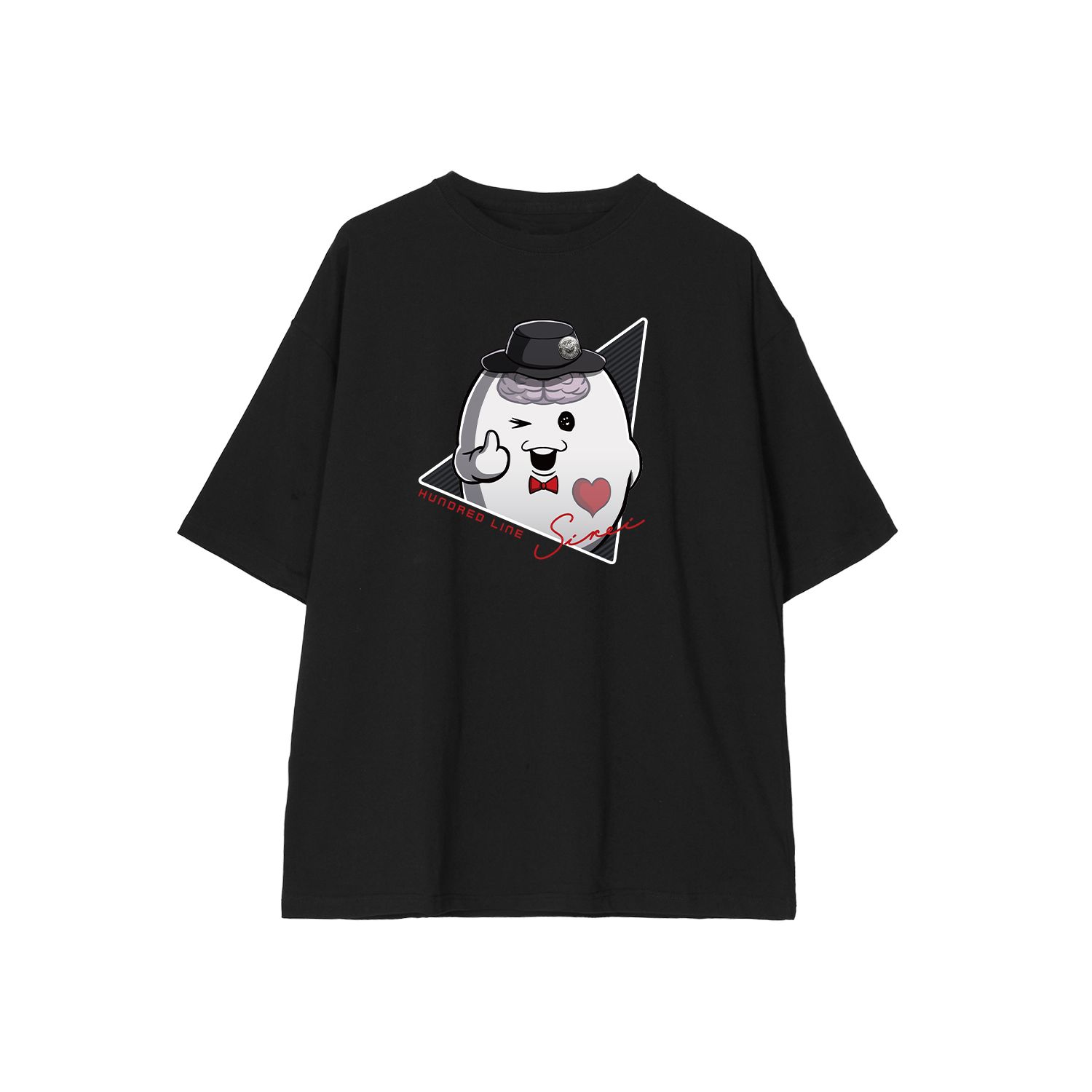 HUNDRED LINE -最終防衛学園- BIGシルエットTシャツ SIREIユニセックス(サイズ/XL) - 公式商品画像 | AniSmile