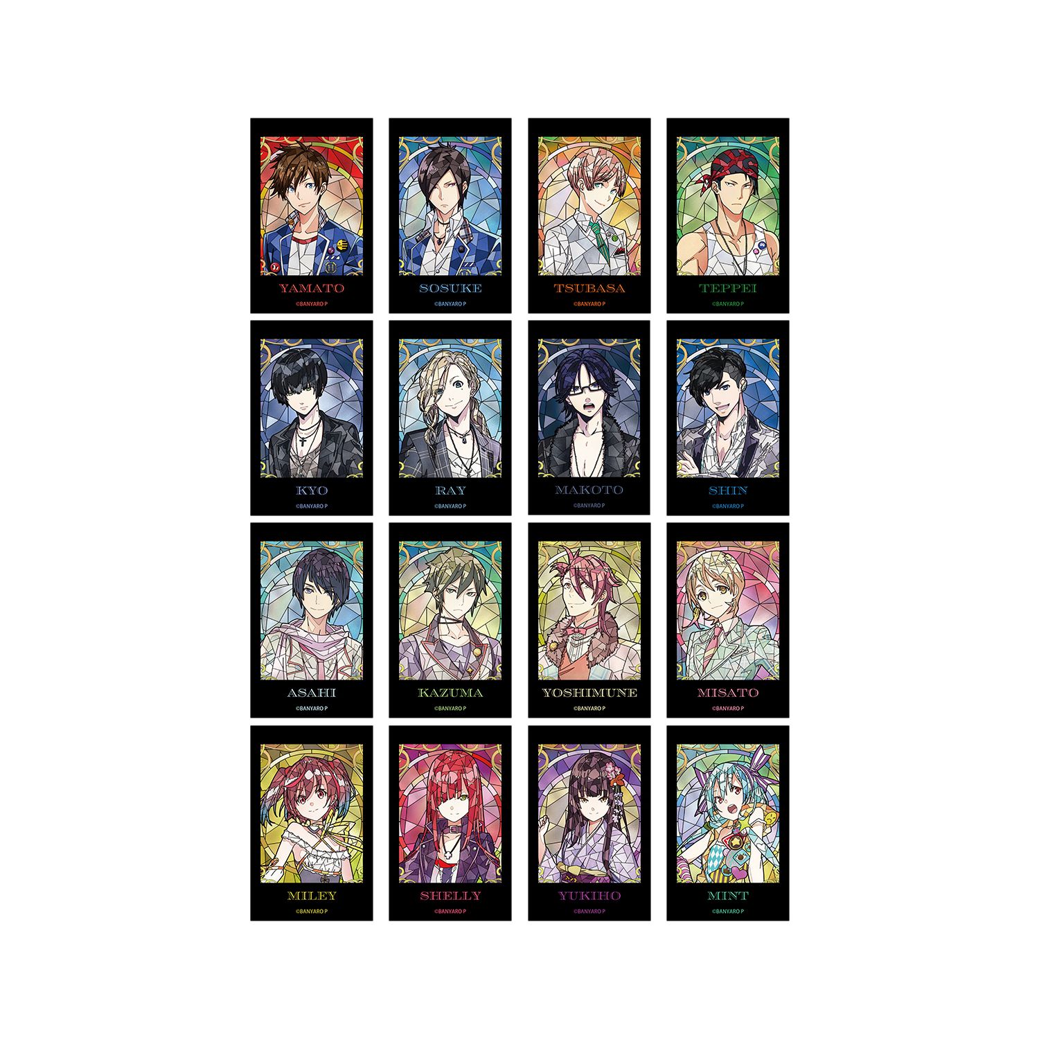 「バンドやろうぜ!」 トレーディング Aure Glass イラストカード(単位/単品) - 公式商品画像 | AniSmile