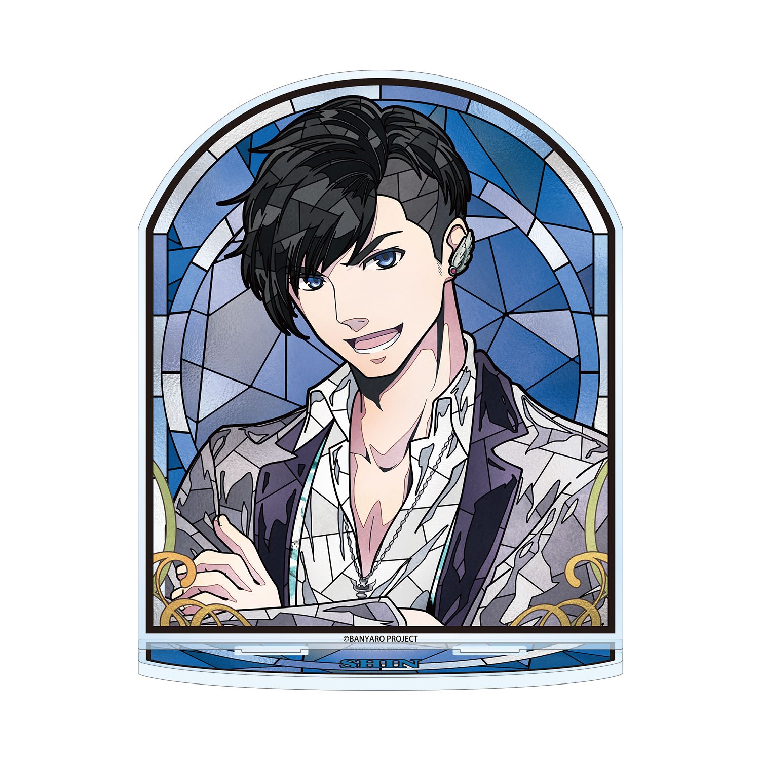 「バンドやろうぜ!」 小金井 進 Aure Glass BIGアクリルスタンド - 公式商品画像 | AniSmile