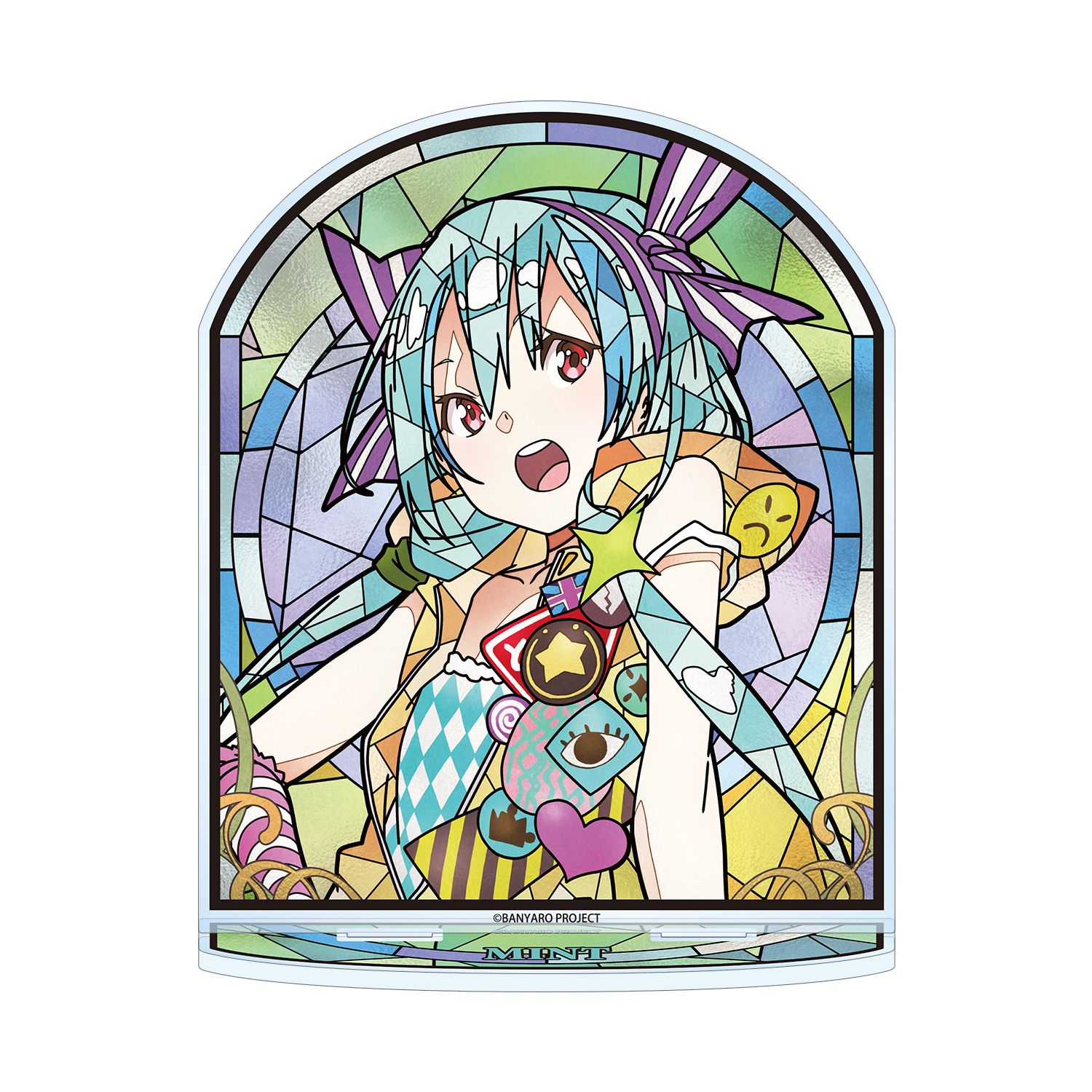 「バンドやろうぜ!」 ミント Aure Glass BIGアクリルスタンド - 公式商品画像 | AniSmile