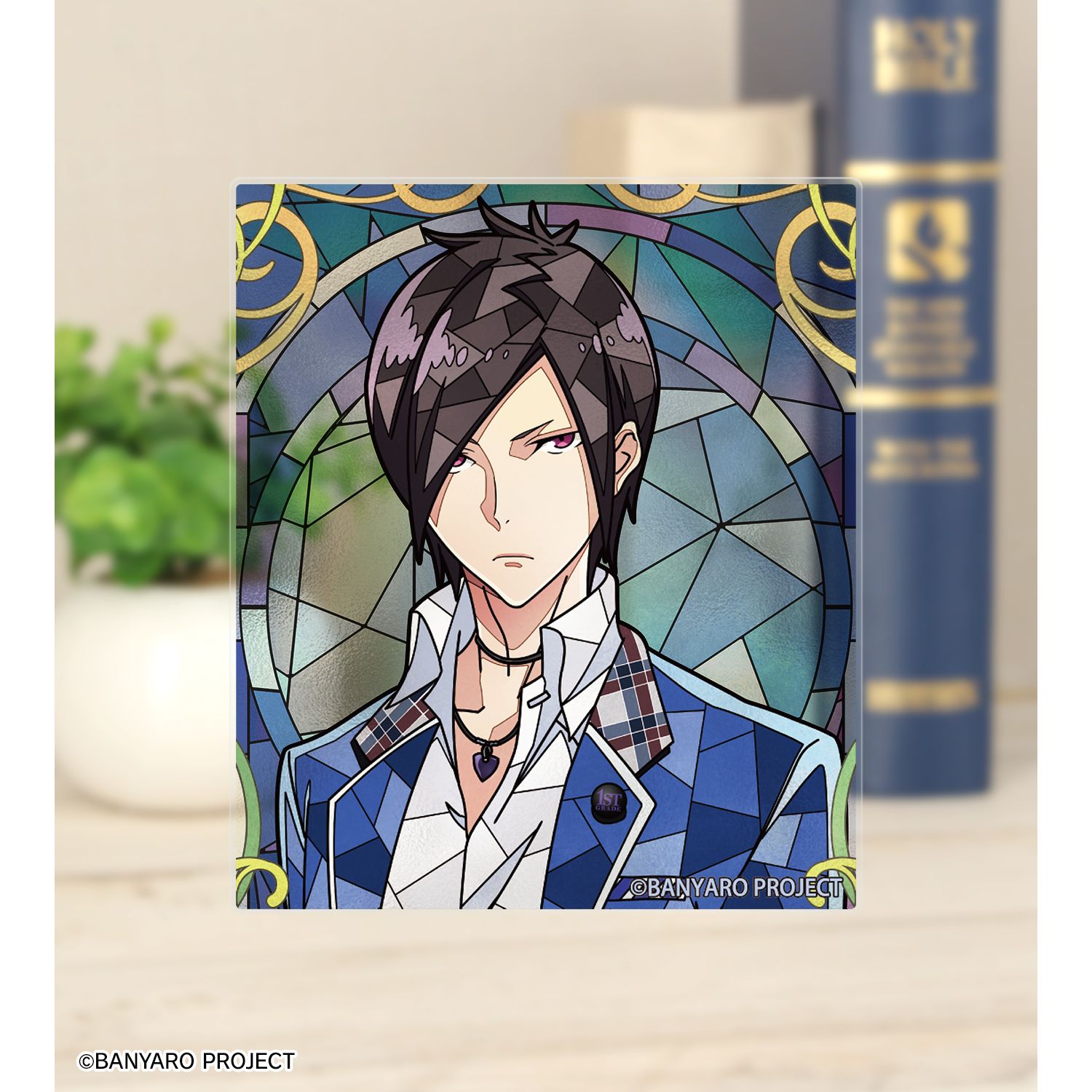 「バンドやろうぜ!」 巻 宗介 Aure Glass アクリルカード 画像 3 | AniSmile