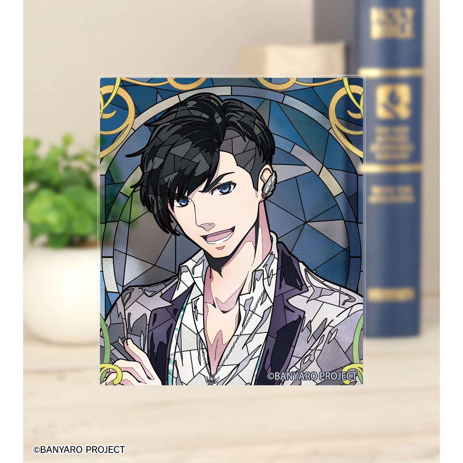 「バンドやろうぜ!」 小金井 進 Aure Glass アクリルカード 画像 3 | AniSmile