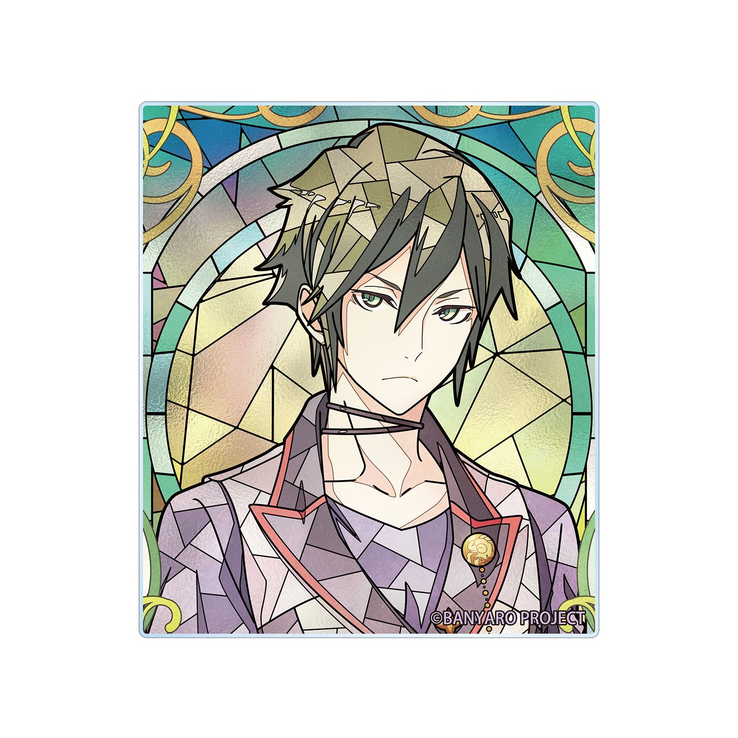 「バンドやろうぜ!」 七瀬一真 Aure Glass アクリルカード - 公式商品画像 | AniSmile