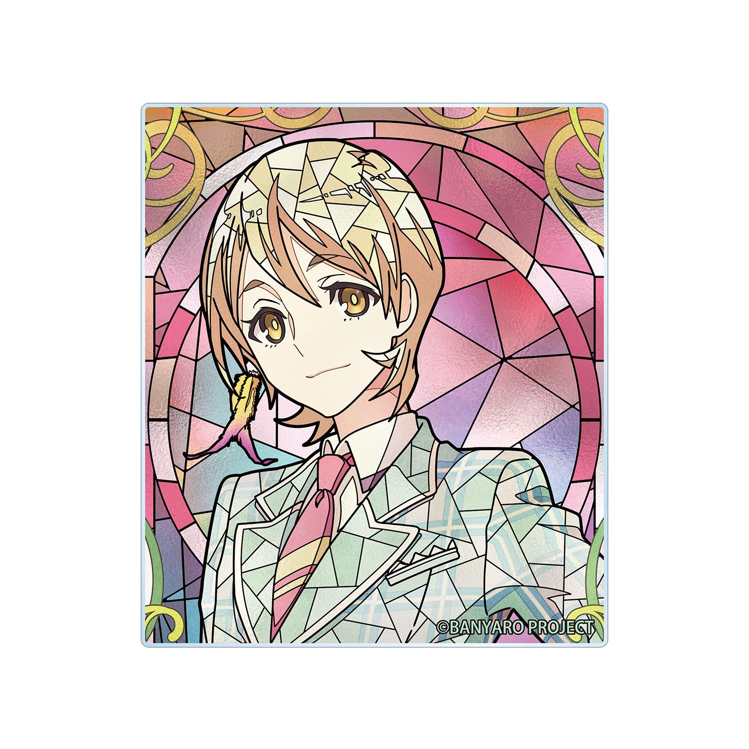 「バンドやろうぜ!」 藤堂美郷 Aure Glass アクリルカード - 公式商品画像 | AniSmile