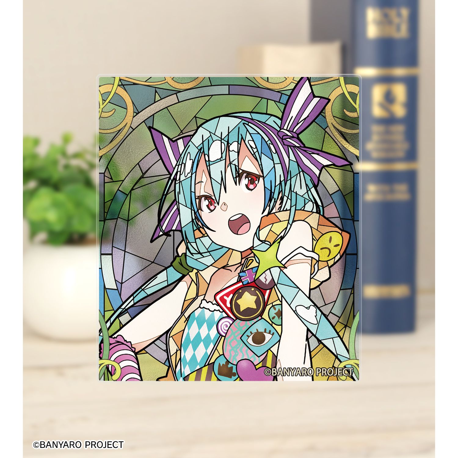 「バンドやろうぜ!」 ミント Aure Glass アクリルカード 画像 2 | AniSmile