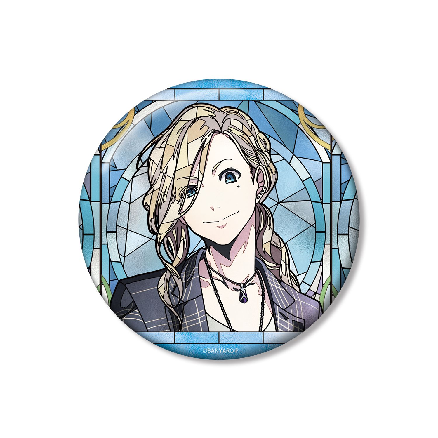 「バンドやろうぜ!」 レイ・セファート Aure Glass 100mm缶バッジ - 公式商品画像 | AniSmile