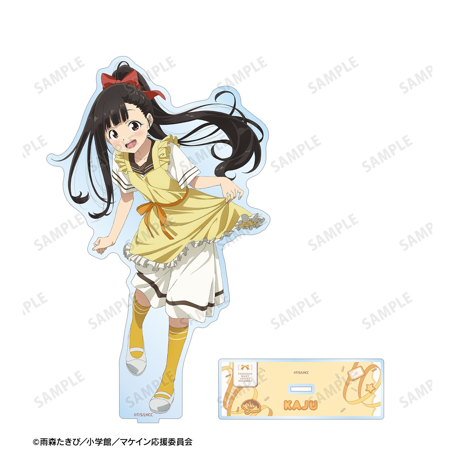 TVアニメ『負けヒロインが多すぎる!』 描き下ろし 温水 佳樹 制服エプロンver. 特大アクリルスタンド 画像 3 | AniSmile