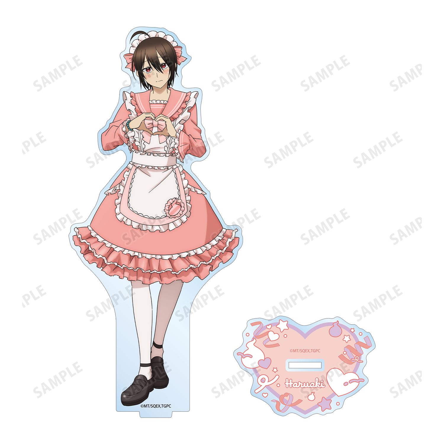 TVアニメ「妖怪学校の先生はじめました!」 描き下ろし 安倍晴明 メイド衣装ver. BIGアクリルスタンド 画像 3 | AniSmile
