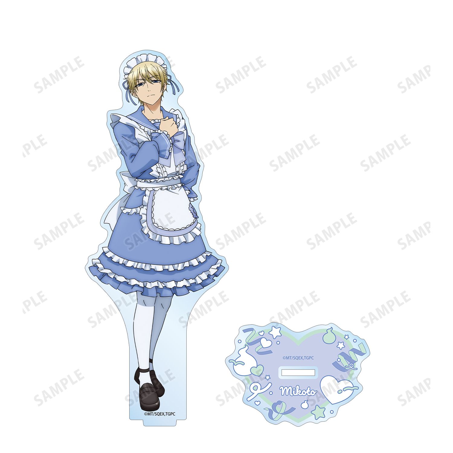 TVアニメ「妖怪学校の先生はじめました!」 描き下ろし 佐野 命 メイド衣装ver. BIGアクリルスタンド 画像 3 | AniSmile
