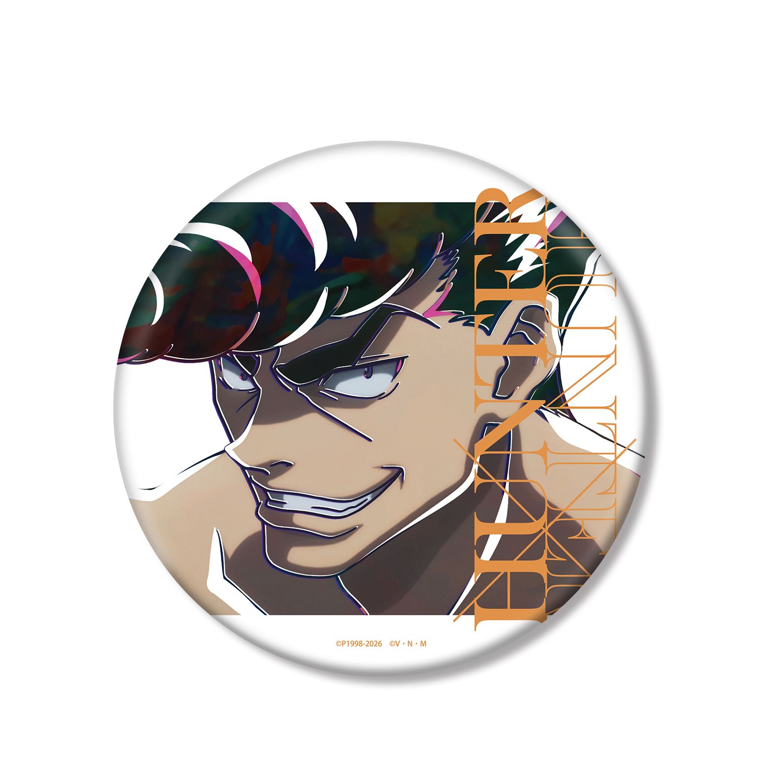 HUNTER×HUNTER ナックル Ani-Art 第4弾 BIG缶バッジ - 公式商品画像 | AniSmile