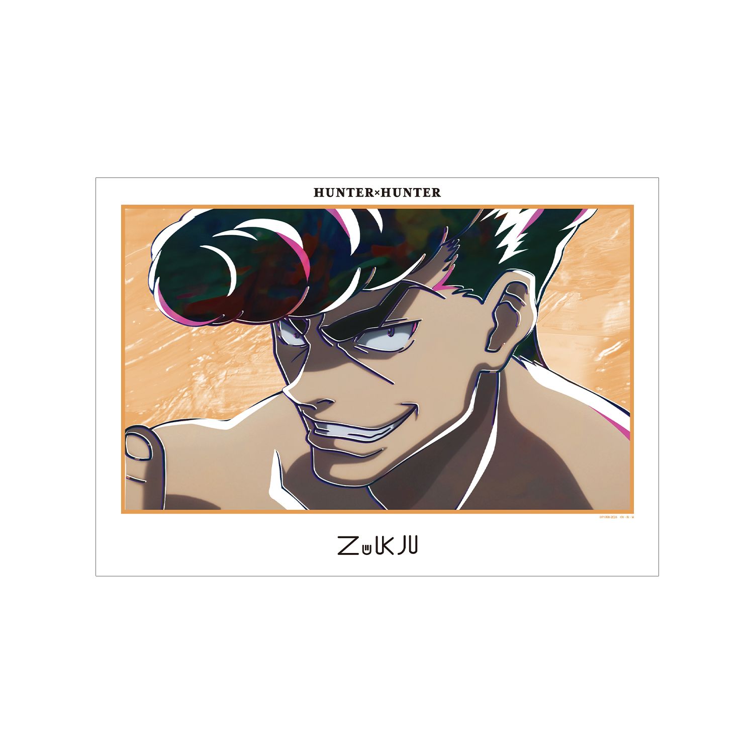 HUNTER×HUNTER ナックル Ani-Art 第4弾 A3マット加工ポスター - 公式商品画像 | AniSmile