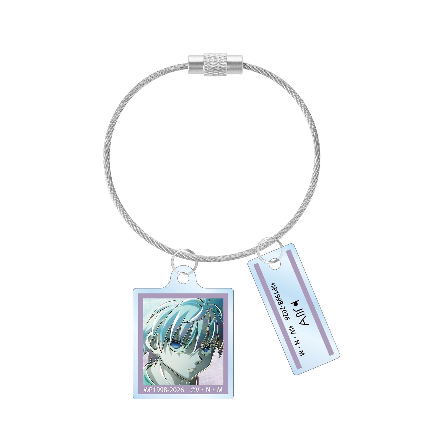 HUNTER×HUNTER キルア Ani-Art 第4弾 2連ワイヤーアクリルキーホルダー - 公式商品画像 | AniSmile