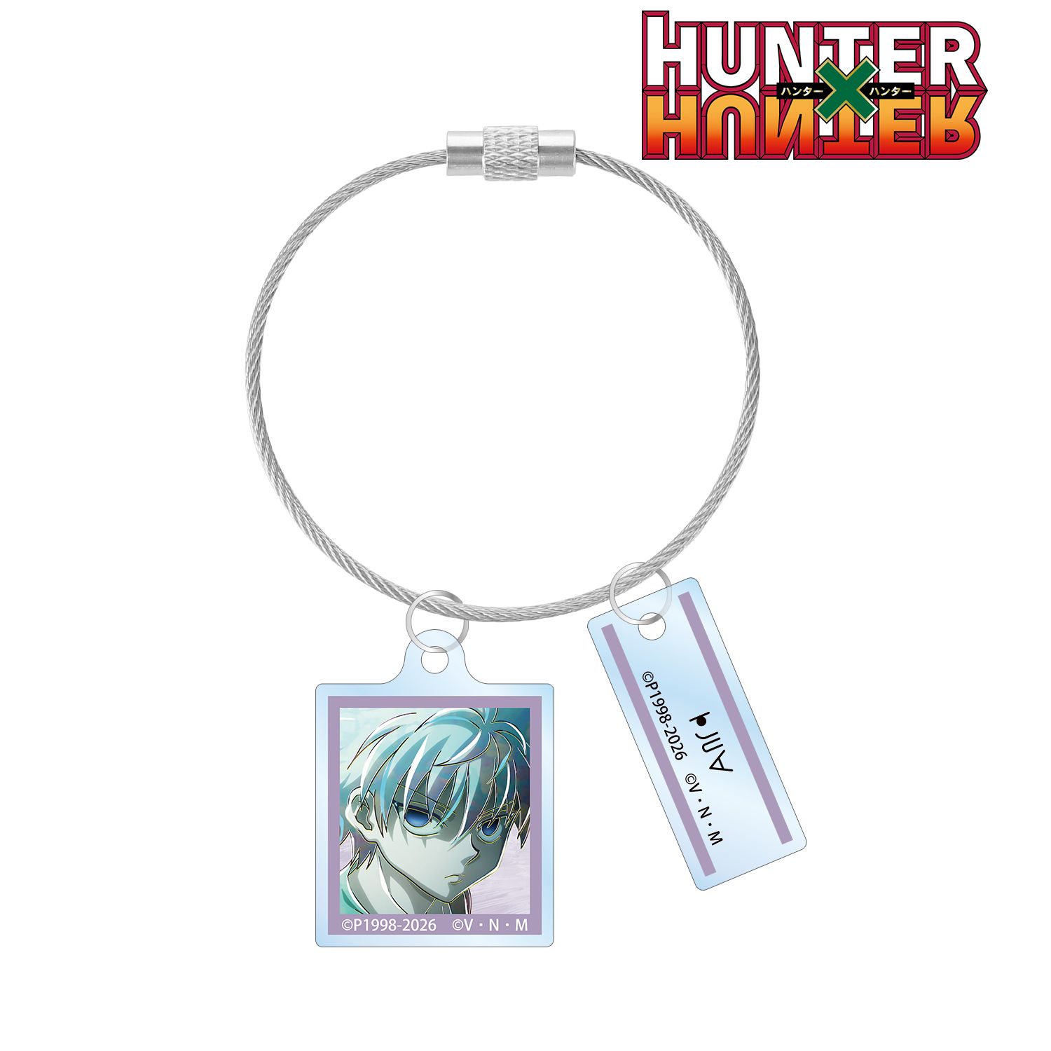 HUNTER×HUNTER キルア Ani-Art 第4弾 2連ワイヤーアクリルキーホルダー 画像 2 | AniSmile